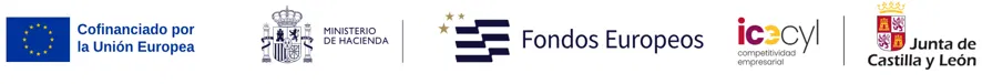 Cofinanciado por la Unión Europea, Ministerio de Hacienda, Fondos Europeos, ICECYL y Junta de Castilla y León